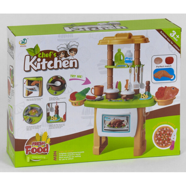 

Игровой набор Кухня с посудой детский Kitchen 8235