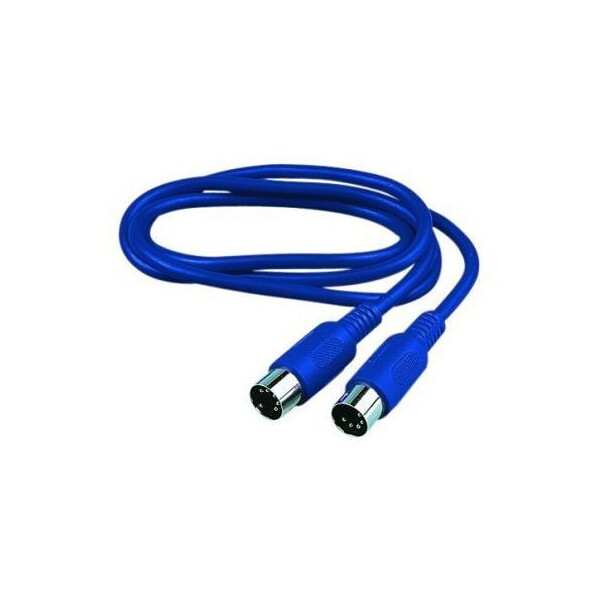 

Готовый кабель MIDI 5.0 m blue