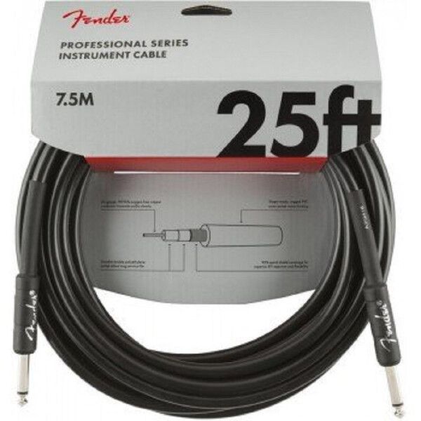

Инструментальный кабель CABLE PROFFESIONAL SERIES 25' BLACK