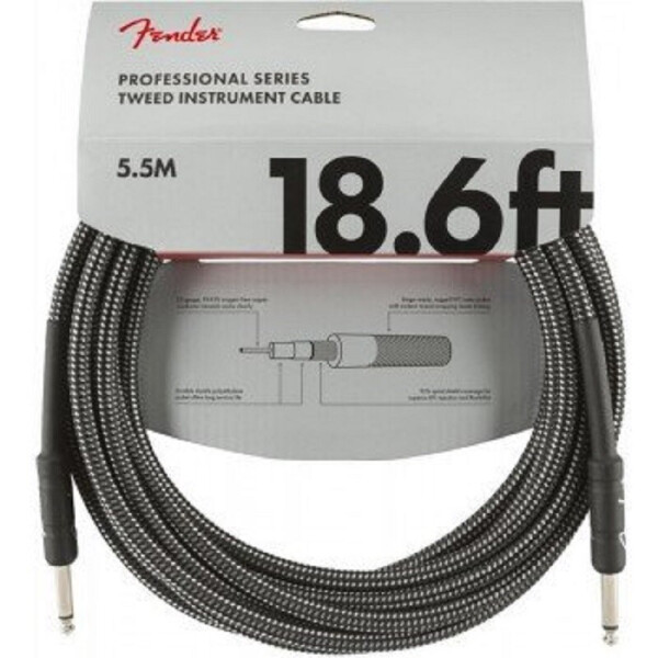 

Инструментальный кабель CABLE PROFFESIONAL SERIES 18.6' GREY TWEED