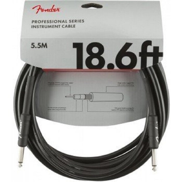 

Инструментальный кабель CABLE PROFFESIONAL SERIES 18.6' BLACK