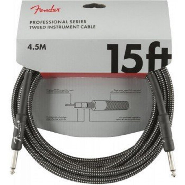 

Инструментальный кабель CABLE PROFFESIONAL SERIES 15' GREY TWEED