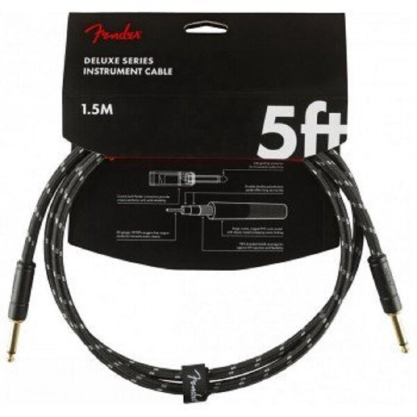 

Инструментальный кабель CABLE DELUXE SERIES 5' BLACK TWEED