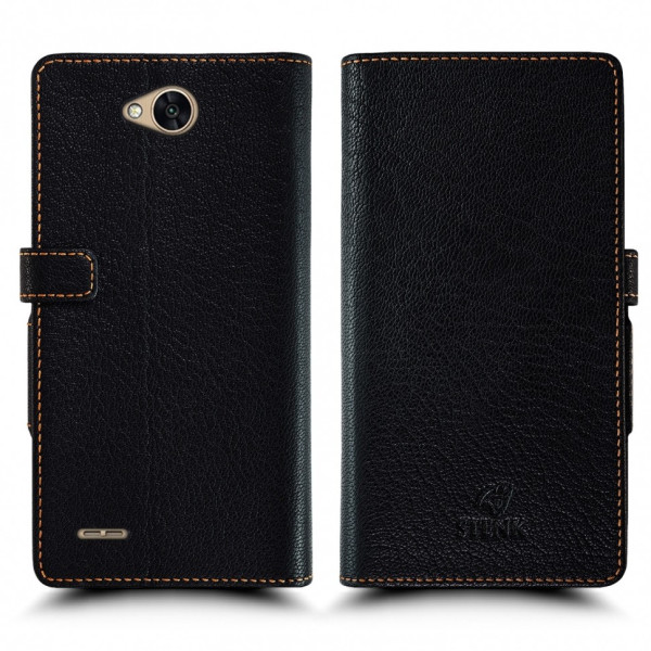 

книжка Stenk Wallet для LG X power 2 Чёрный (58766)