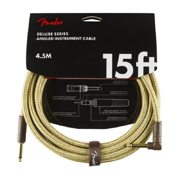 

Инструментальный кабель CABLE DELUXE SERIES 15' TWEED
