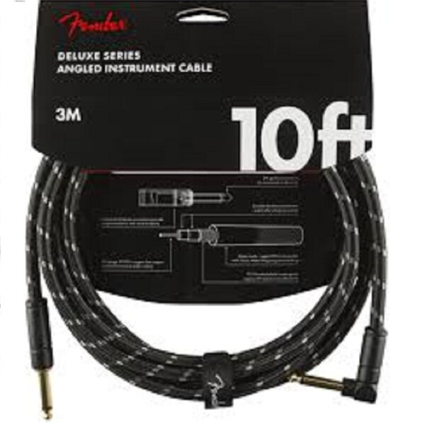 

Инструментальный кабель CABLE DELUXE SERIES 10' ANGLED BLACK TWEED