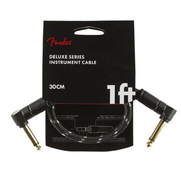 

Инструментальный кабель CABLE DELUXE SERIES 1' BLACK TWEED