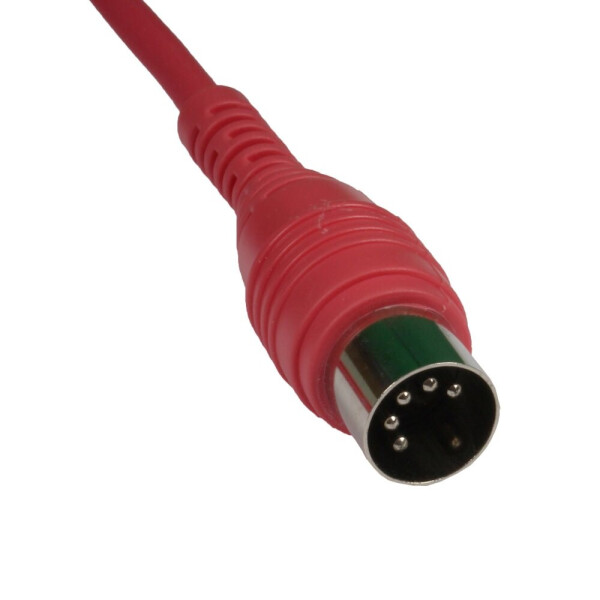 

Готовый кабель MIDI 1,5 m red