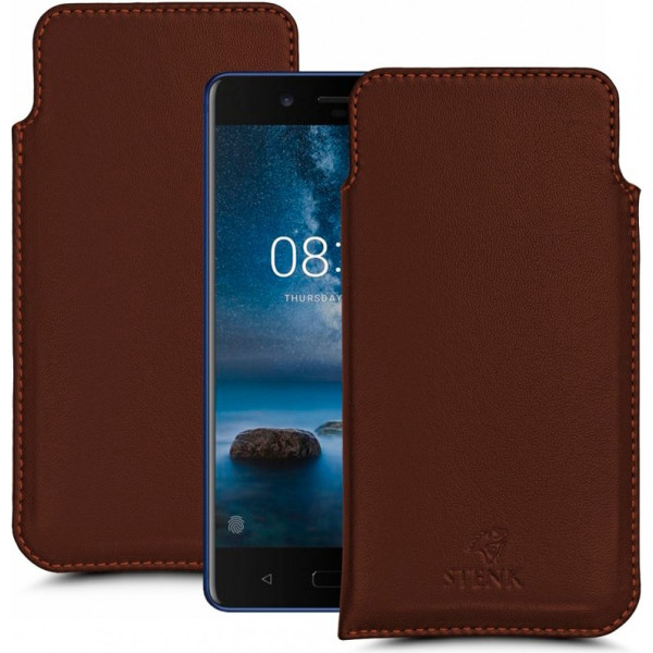 

Футляр Stenk Elegance для Nokia 8 Коричневый (58939)