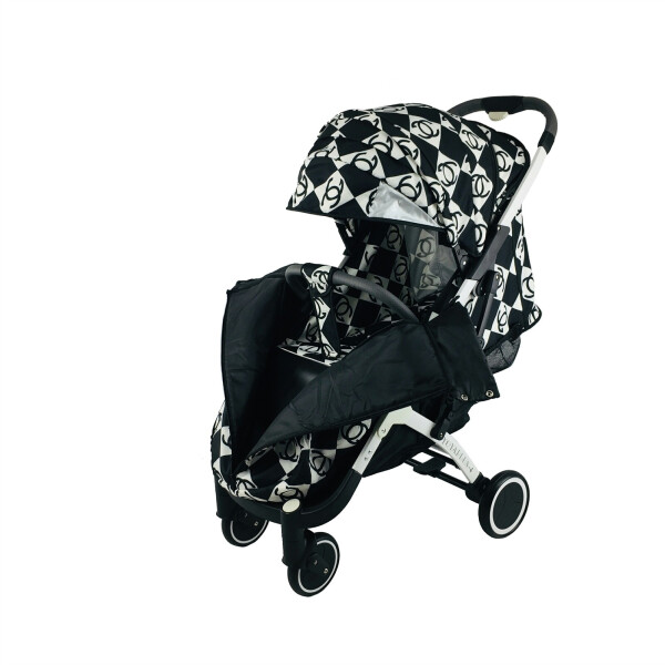 

Коляска Yoya Plus-4-2021 колёса 13,5/16 на молнии с Большим дождевиком, Матрасиком для пеленания, Рюкзаком и Зонтом дисней и Сумкой с usb Chanel на белой раме