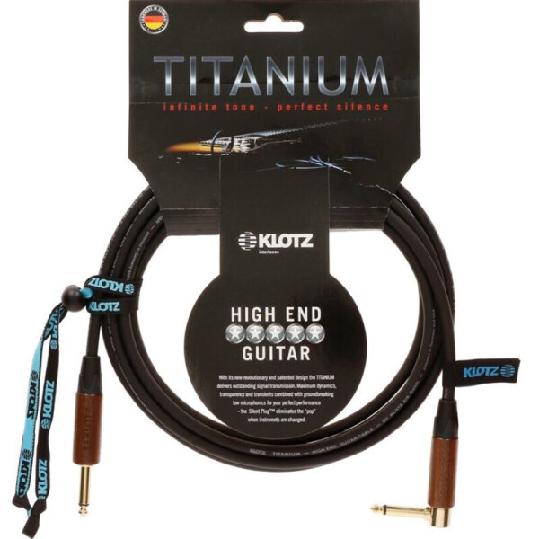 

Инструментальный кабель Titanium Walnut Instrument Cable 4.5 m
