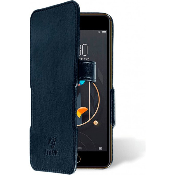 

Чехол книжка Stenk Prime для ZTE Nubia M2 Чёрный (59009)