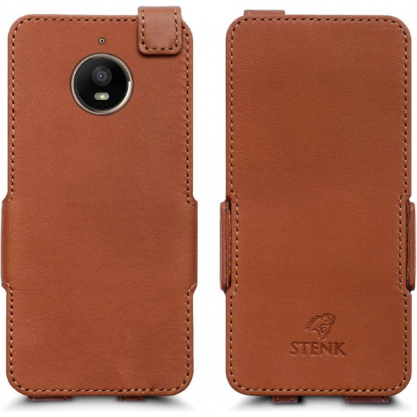 

Чехол флип Stenk Prime для Motorola Moto E4 Plus (XT1771) Camel (59090)