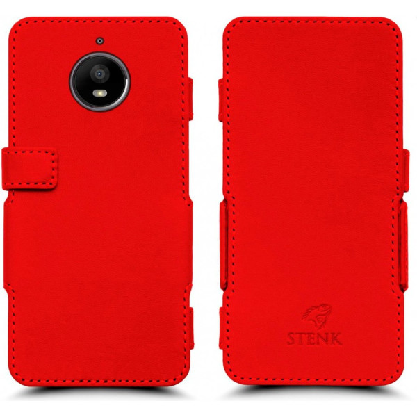 

Чехол книжка Stenk Prime для Motorola Moto E4 Plus (XT1771) Красный (59242)