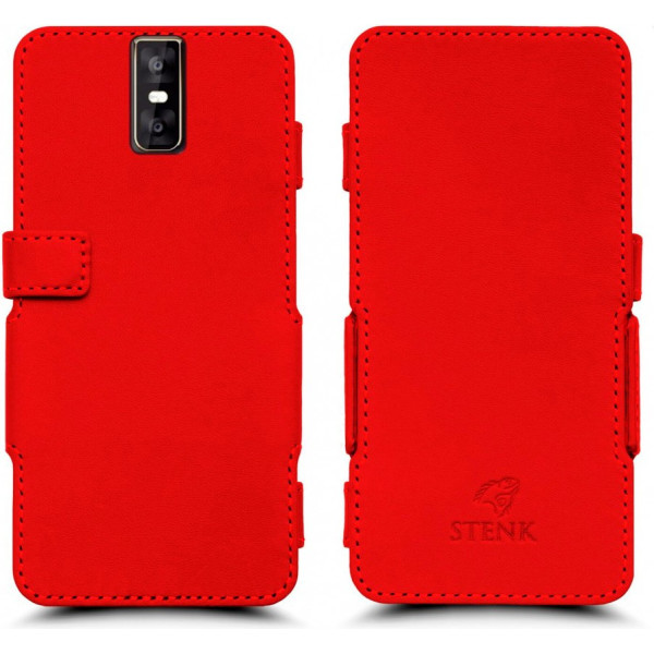

Чехол книжка Stenk Prime для Oukitel K3 Красный (59245)