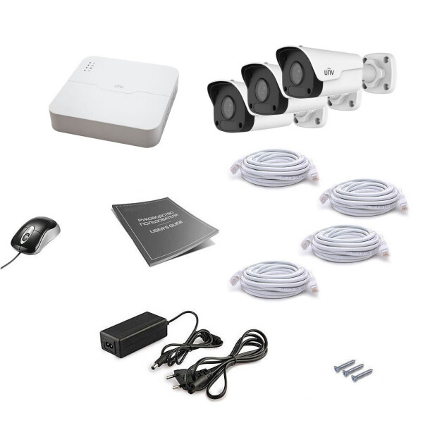 

Комплект видеонаблюдения 3OUT 2MEGA