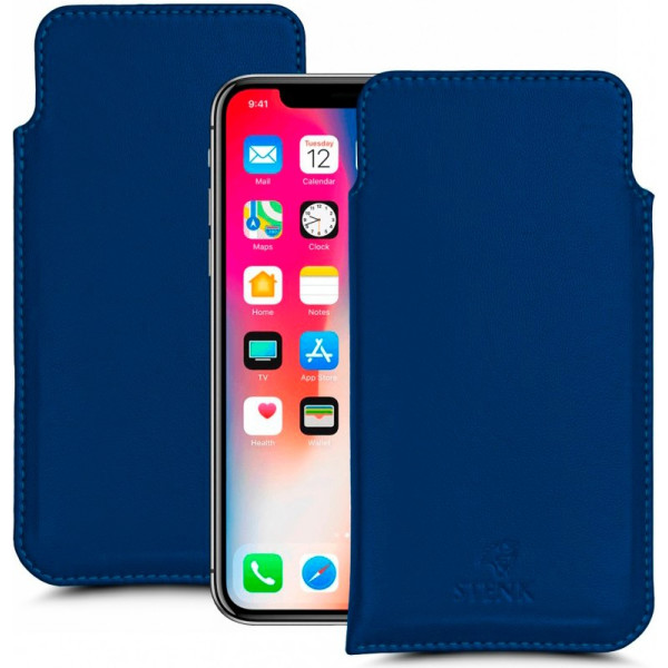

Футляр Stenk Elegance для Apple iPhone X / Xs Синий (59556)