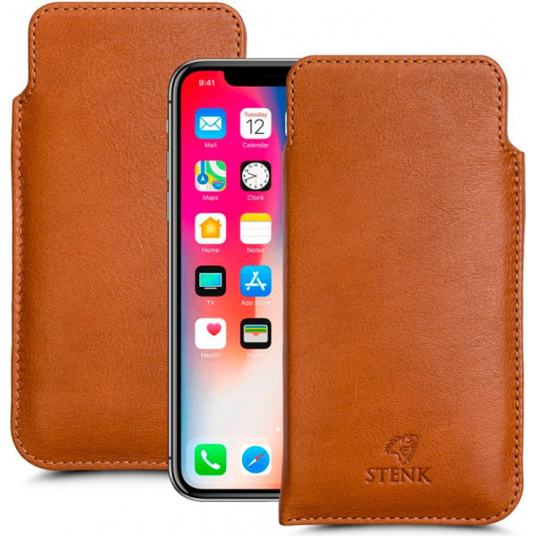 

Футляр Stenk Elegance для Apple iPhone X / Xs Camel (59587)