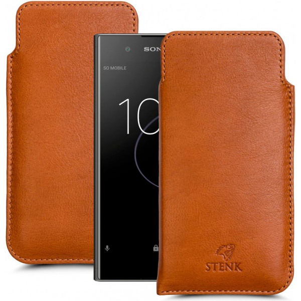 

Футляр Stenk Elegance для Sony Xperia XA1 Plus Camel (59608)