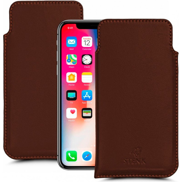 

Футляр Stenk Elegance для Apple iPhone X / Xs Коричневый (59618)