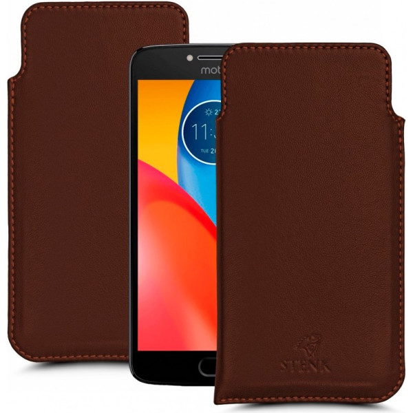 

Футляр Stenk Elegance для Motorola Moto E4 Plus (XT1771) Коричневый (59631)
