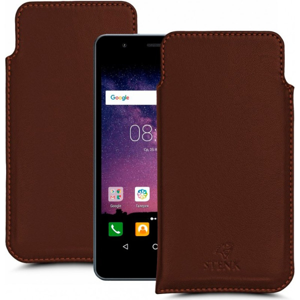 

Футляр Stenk Elegance для Philips S318 Коричневый (59636)
