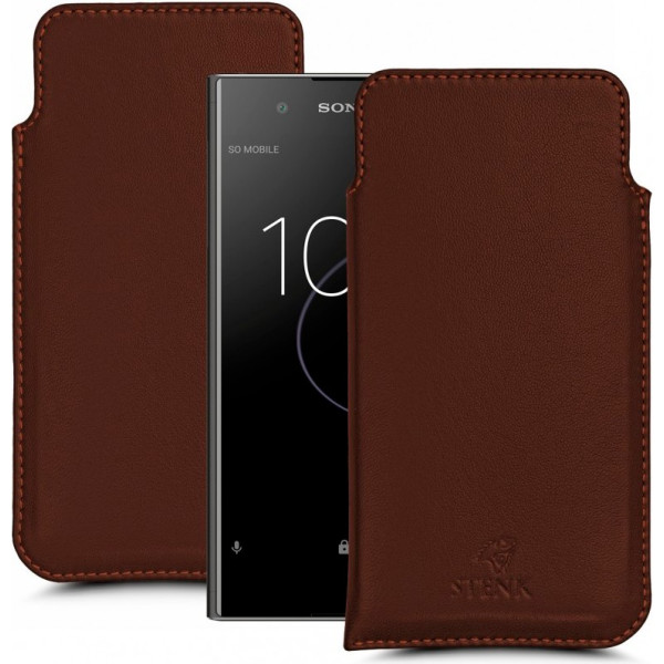 

Футляр Stenk Elegance для Sony Xperia XA1 Plus Коричневый (59639)