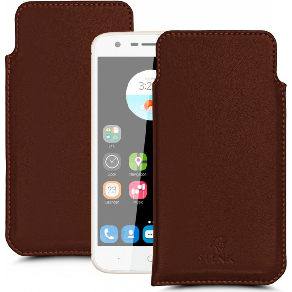 

Футляр Stenk Elegance для ZTE Blade V8 Lite Коричневый (59646)
