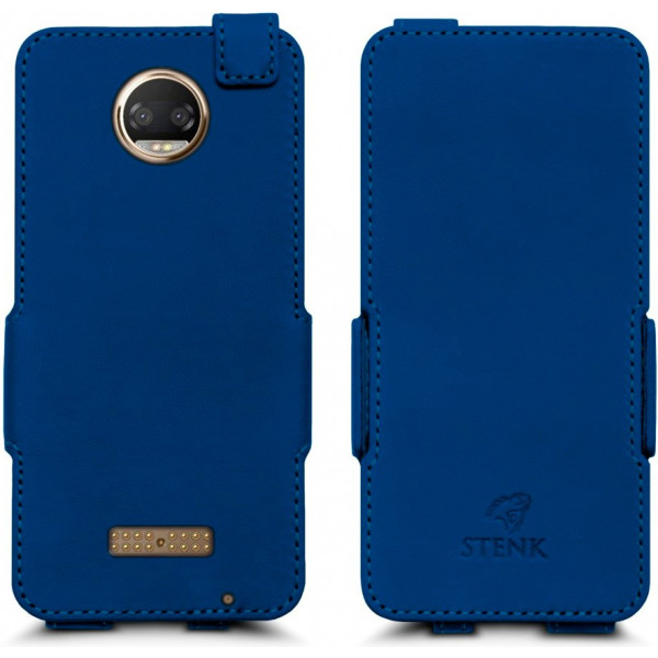 

Чехол флип Stenk Prime для Motorola Moto Z2 Force (XT1789-06) Синий (59945)