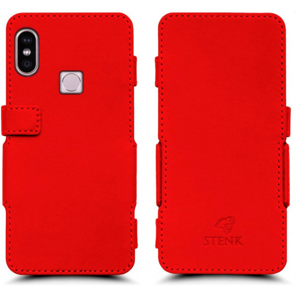 

Чехол книжка Stenk Prime для Xiaomi Redmi Note 5 Pro Красный (60088)