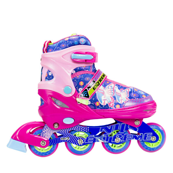 

Коньки роликовые раздвижные Nils Extreme Pink (NJ4605A), 38-41