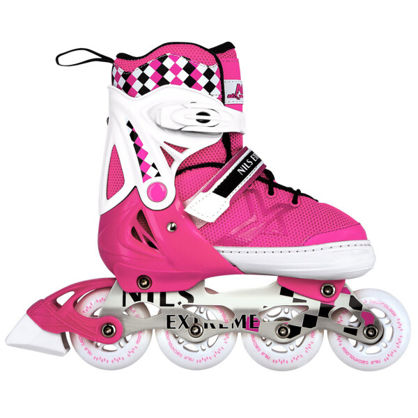 

Коньки роликовые раздвижные Nils Extreme Pink (NA13911A), 31-34