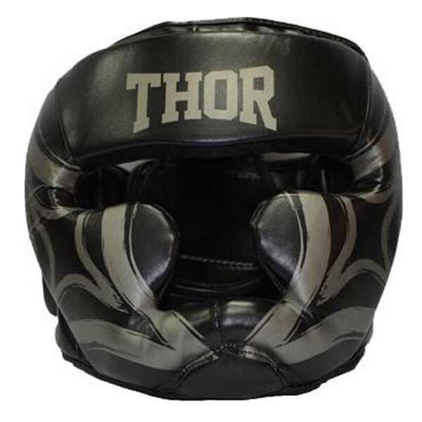 

Шлем боксерский Thor Cobra 727 (Leather) BLK - черный, S