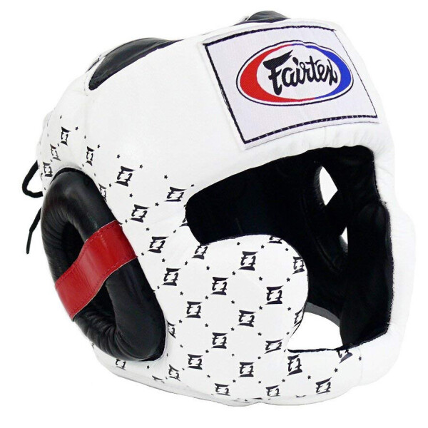 

Шлем боксерский Fairtex HG10, белый - M