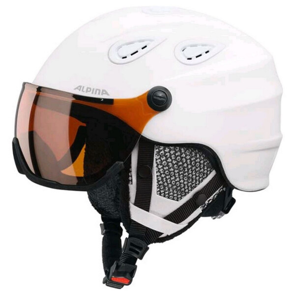 

Шлем горнолыжный Alpina Grap Visor HM, белый (A9093-10) - 54-57