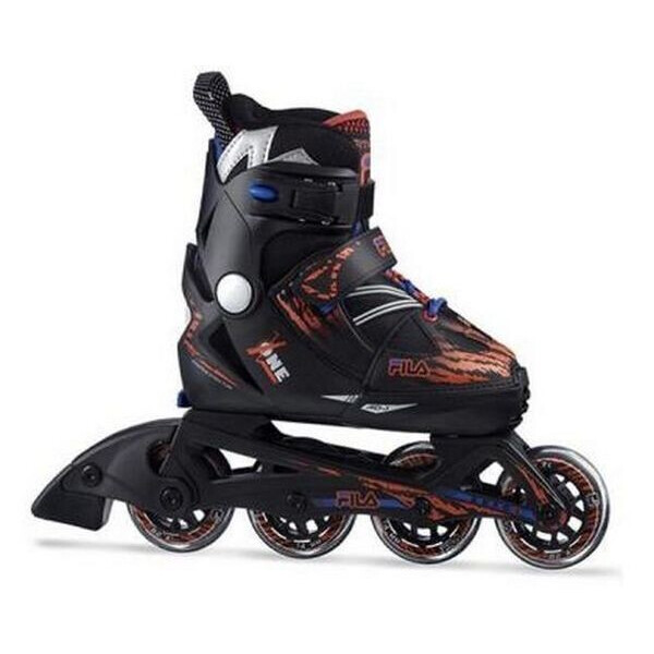 

Коньки роликовые детские Fila X-One, черные (010618140) - 29-32