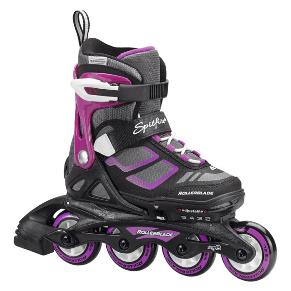 

Коньки роликовые раздвижные Rollerblade Spitfire XT G 2018, розовые - 28-32