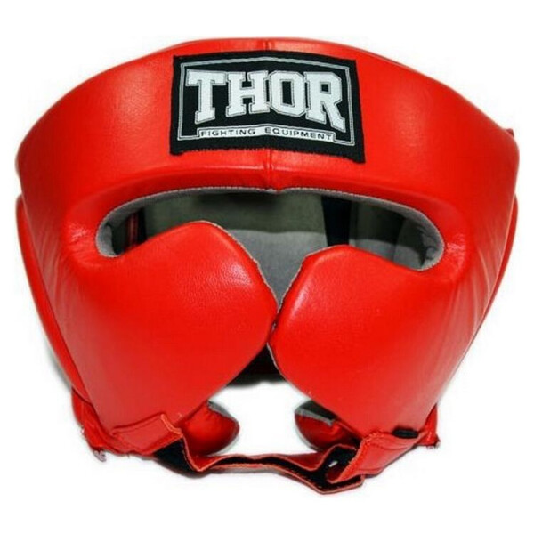 

Шлем боксерский Thor 716 Leather red - L