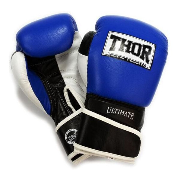 

Перчатки боксерские Thor Ultimate PU синие (551/03), 12 oz