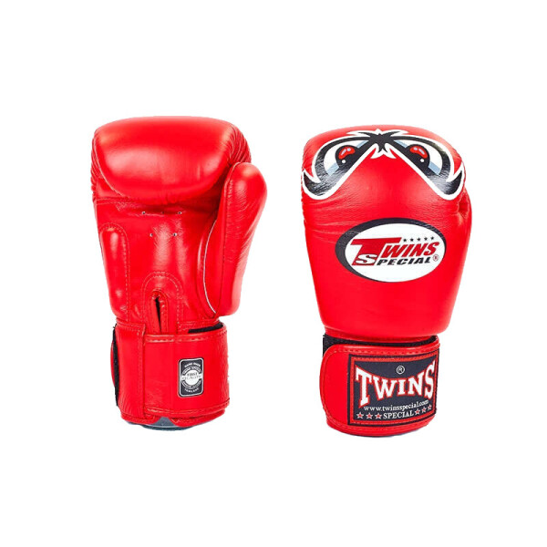 

Перчатки боксерские Twins FBGV-25-RD красные - 10 Oz