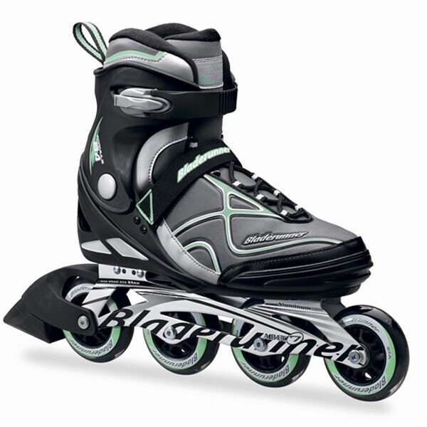 

Коньки роликовые женские Bladerunner Formula 84 W 2016 black/light green - 38