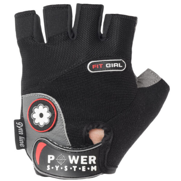 

Перчатки спортивные Power System Fit Girl Black - S