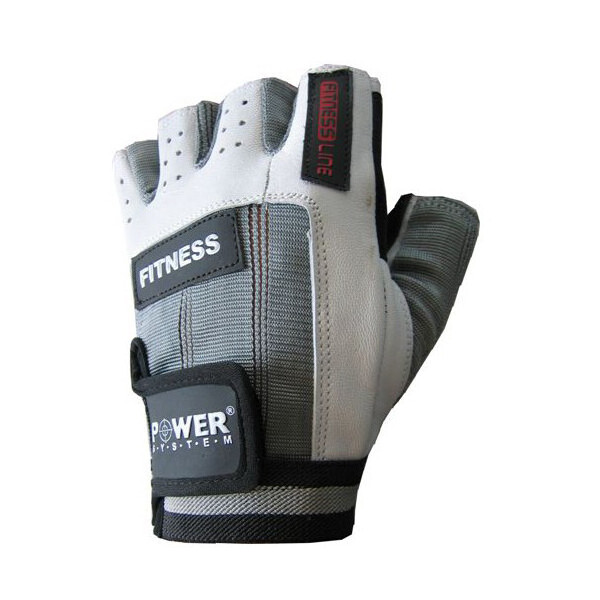 

Перчатки для фитнеса Power System Fitness PS-2300 Grey-White - S