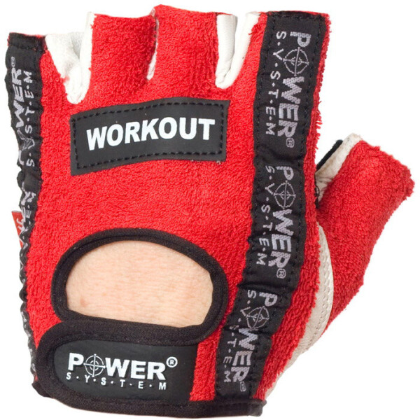 

Перчатки для фитнеса Power System Workout PS-2200 Red - S