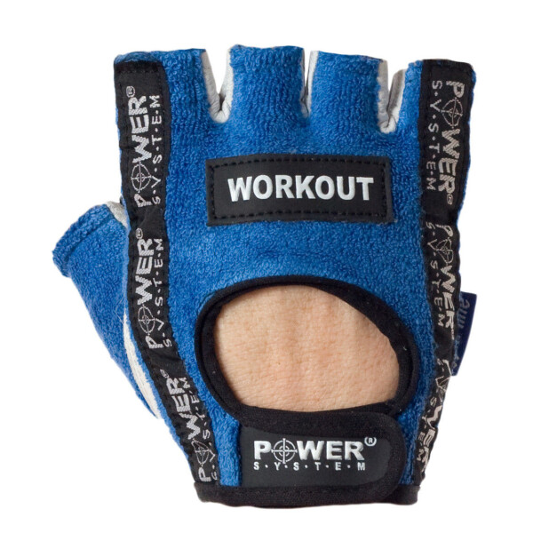 

Перчатки для фитнеса Power System Workout PS-2200 Blue - XS