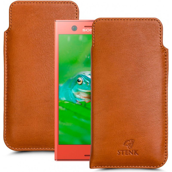 

Футляр Stenk Elegance для Sony Xperia XZ1 Compact Camel (60517)