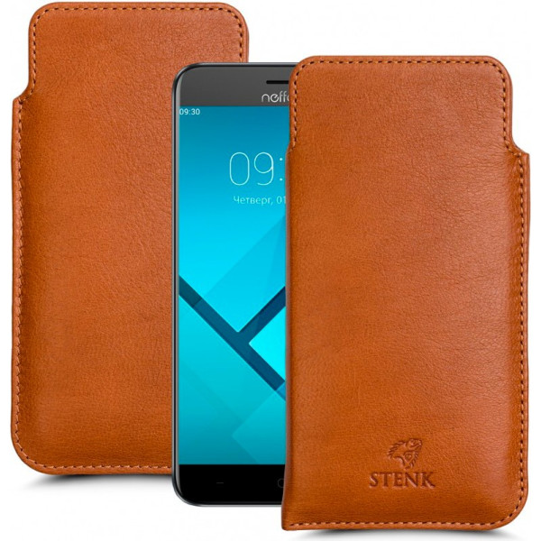

Футляр Stenk Elegance для TP-LINK Neffos C7 Camel (60522)