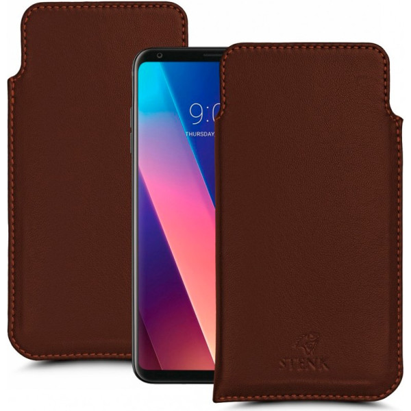 

Футляр Stenk Elegance для LG V30/ LG V30 Plus Коричневый (60540)