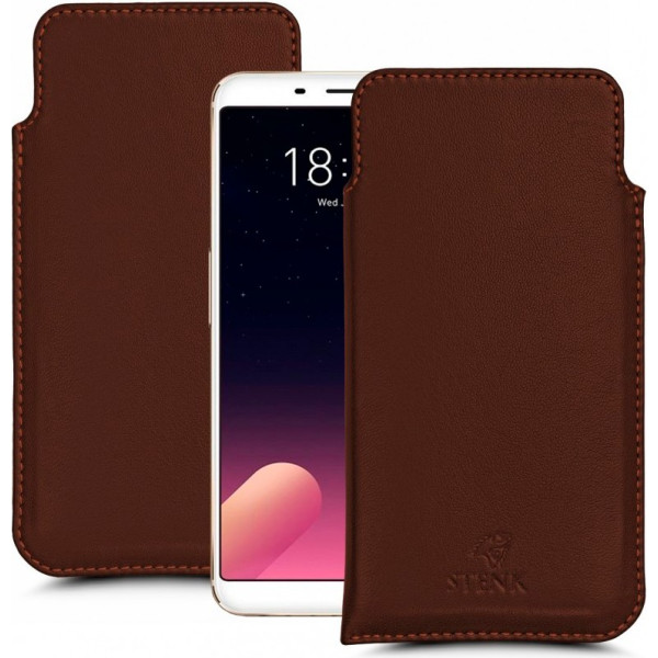 

Футляр Stenk Elegance для Meizu M6s Коричневый (60542)