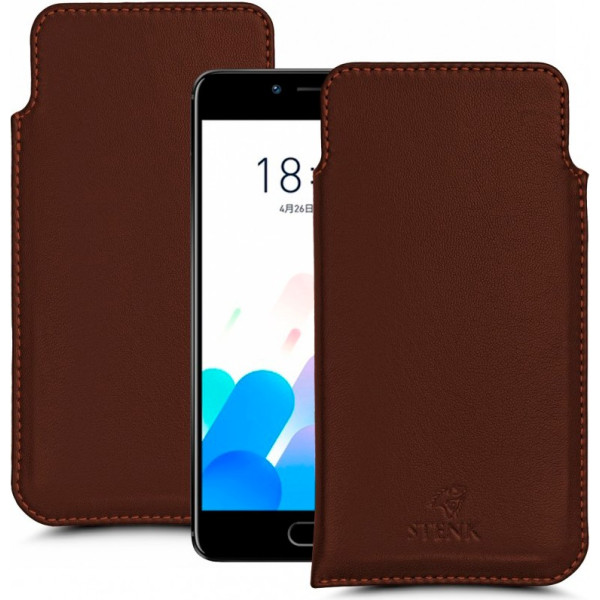 

Футляр Stenk Elegance для Meizu E2 Коричневый (60543)